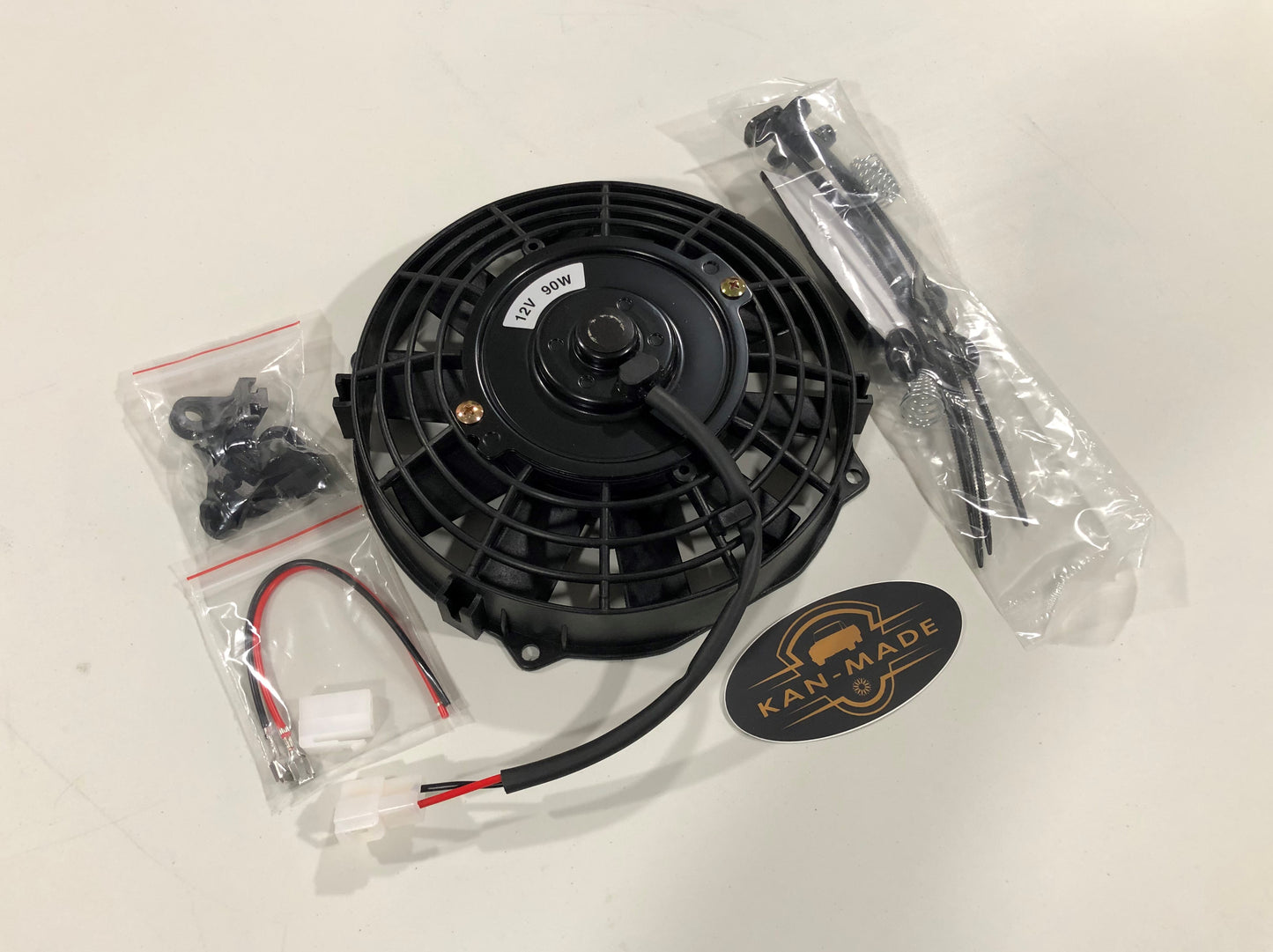 8" fan