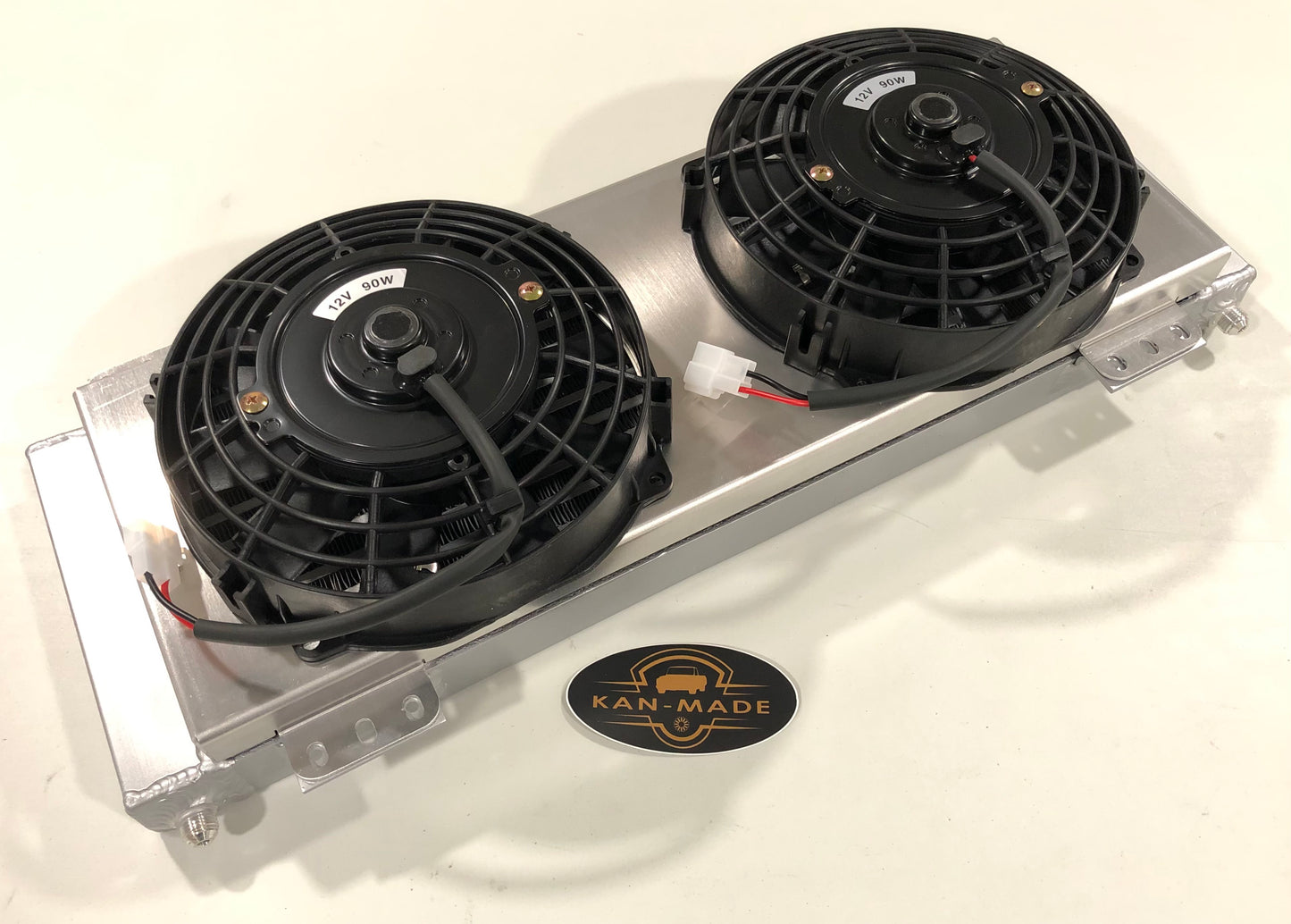 Dual Fan and Shroud Kit with Huron Speed Silver Series Cooler