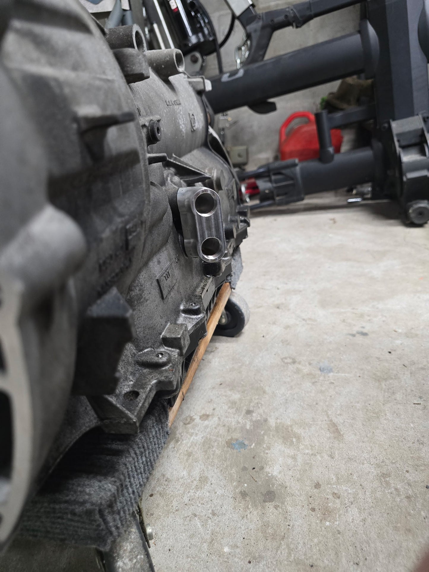 8hp Cooler Line Adapter with 8an Fittings