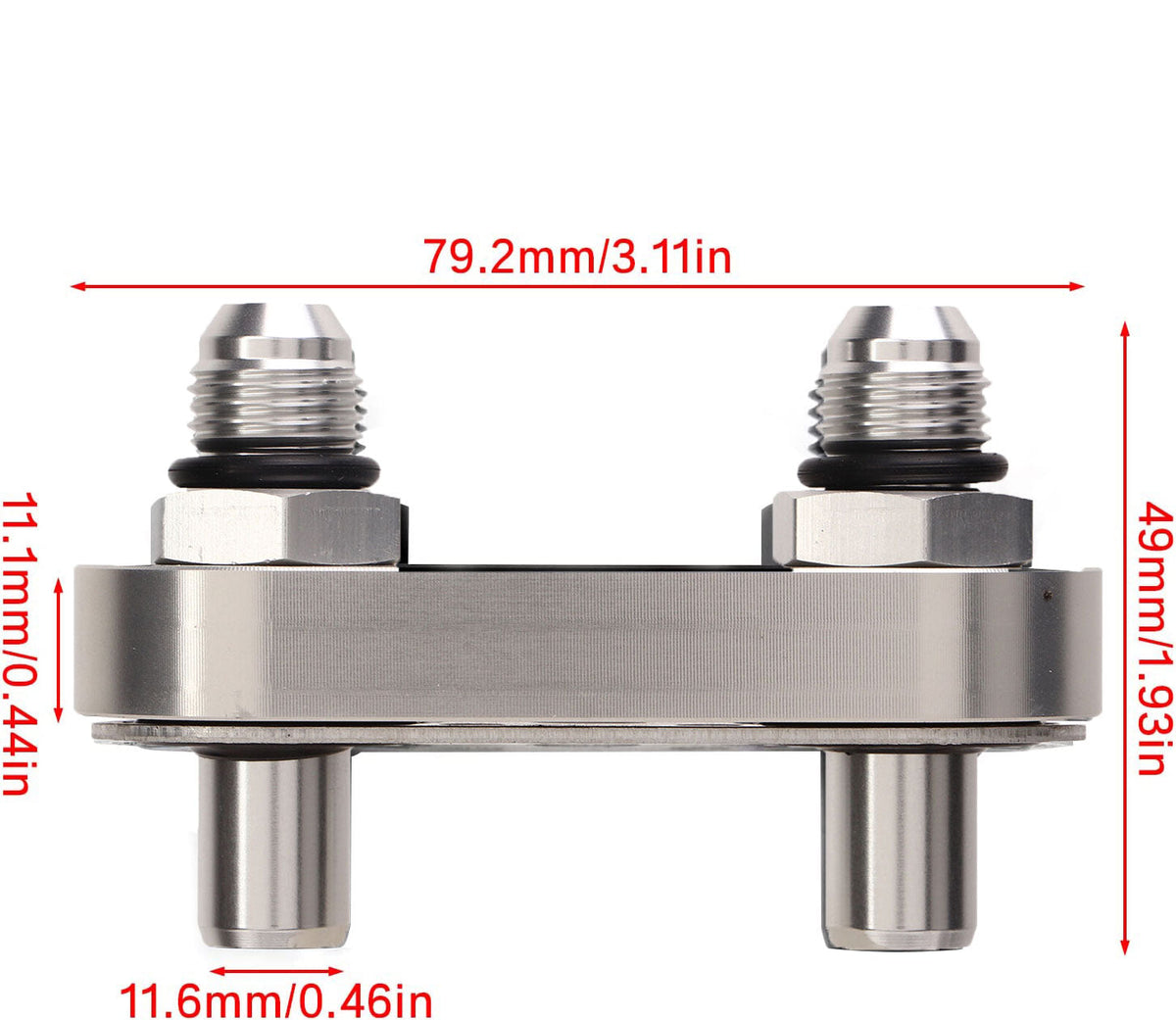 6AN Transmission Cooler Line Adapter for 6L80E 6L90E 8L90E
