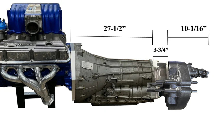 Small Block Ford to V8 6R80/10R80/4R70 Bellhousing Adapter Kit